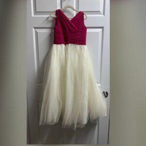 Bill Levkoff Girl’s Pink Flower Dress Size 10